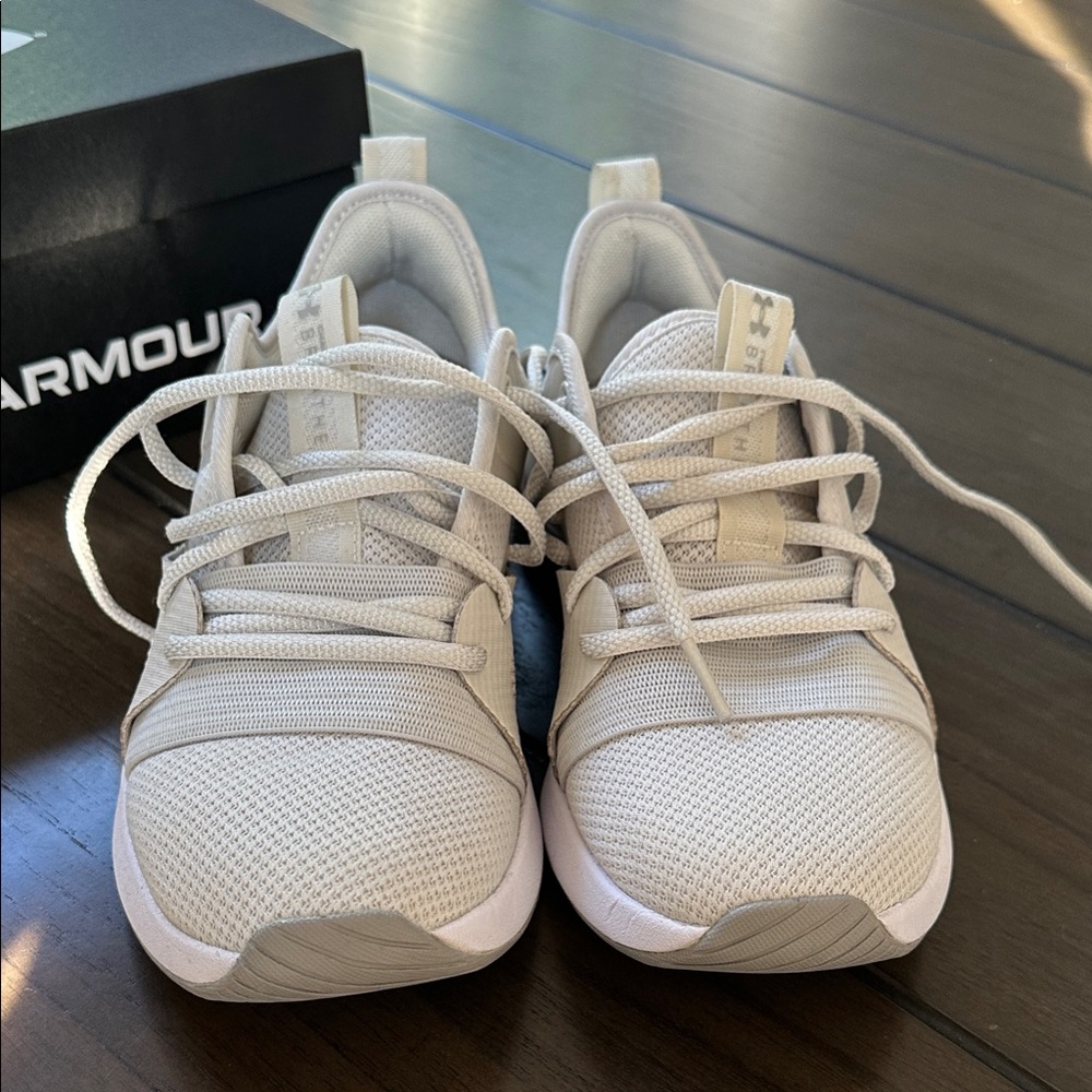 Under Armour Women's Cream Athletic Shoes
